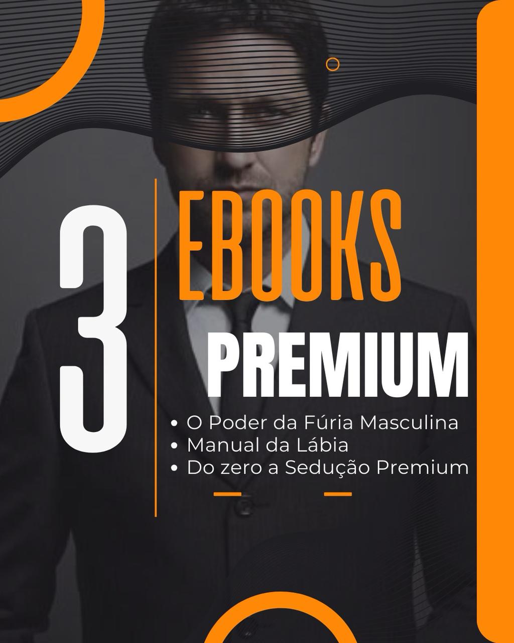 Três Ebooks Premium da Trilogia Alfa